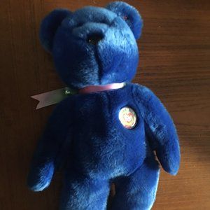 1999 Large Official Club ty Bear 197 $25 FIRM
